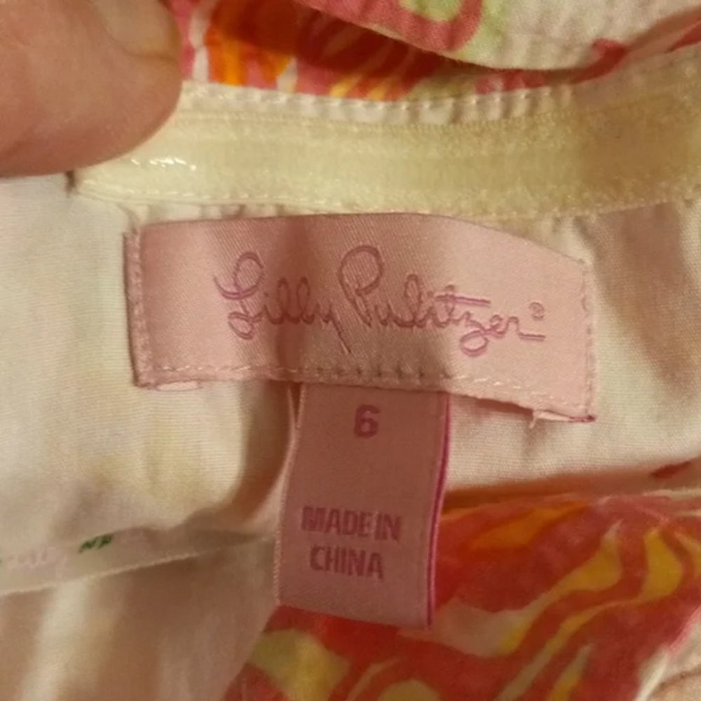 Lilly Pulitzer Tinsley "Conched Out" dress size 6 - Picture 5 of 7